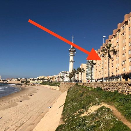 Gatu Duplex Unico En 1ª Linea Playa Sta Maria Del Mar Cádiz Eksteriør bilde