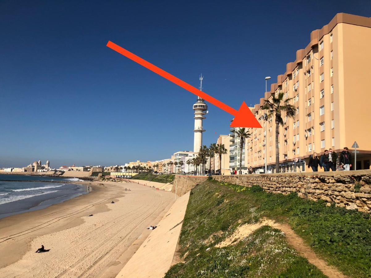 Gatu Duplex Unico En 1ª Linea Playa Sta Maria Del Mar Cádiz Eksteriør bilde