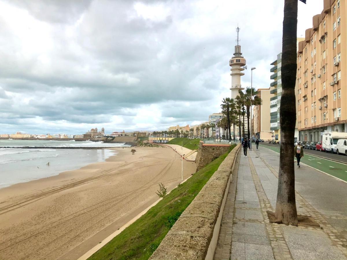 Gatu Duplex Unico En 1ª Linea Playa Sta Maria Del Mar Cádiz Eksteriør bilde